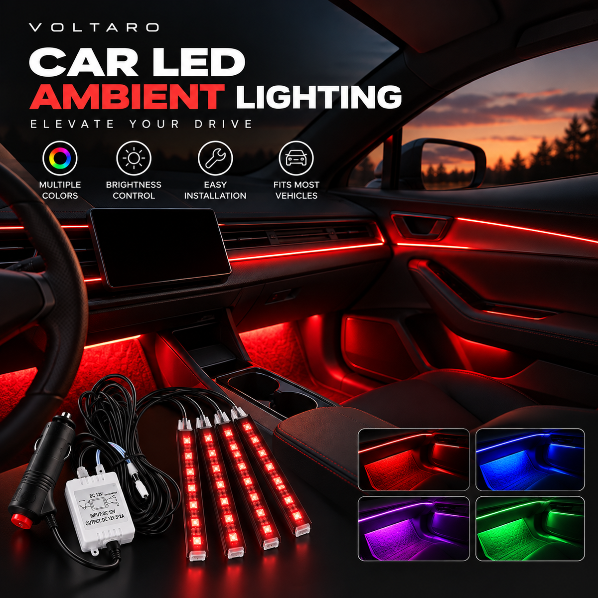 Voltaro Footwell LED lighting